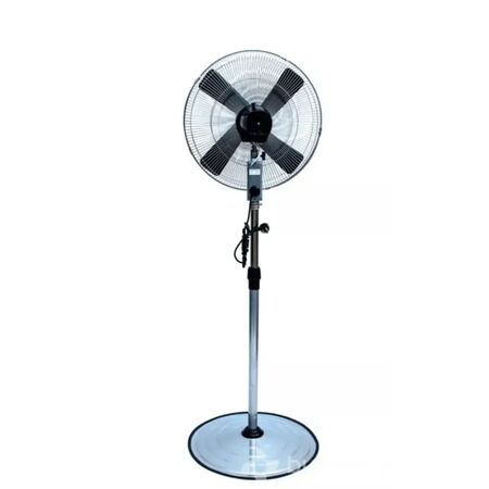 Ventilador Buenayre De Pie 20 100w Aspas Metal. Barral Reg. Hasta 1.7m Gris 1003