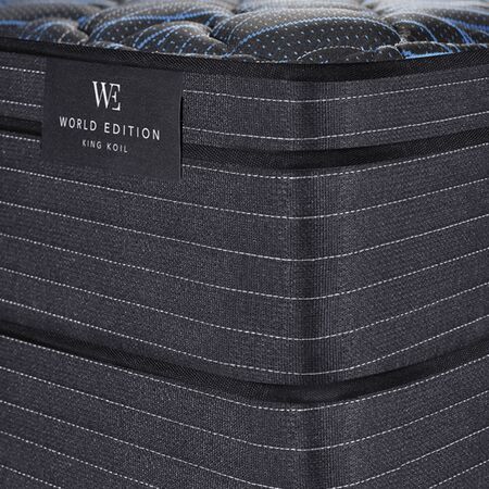 Colchon King Koil Aspen Queen Size 150x190 Resortes LFK con Euro pillow de Espuma Firme