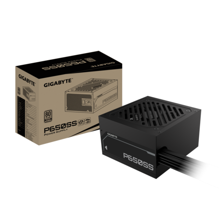 Fuente 650W Gigabyte 80Plus Silver GP-P650SS Negro