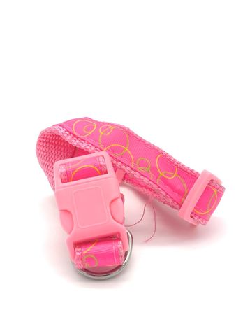 Correa De Perro Con Collar Rosa ( 90485 ROS)