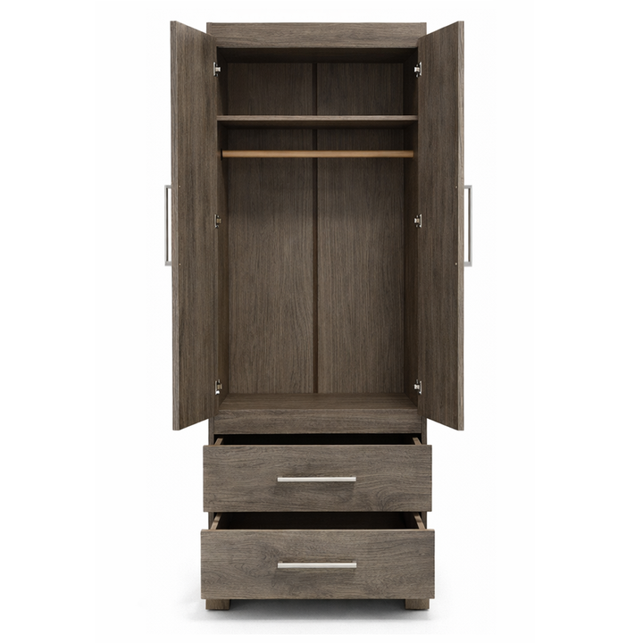 Placard Ropero de 2 Puertas y 2 Cajones Dakota Maximo Fortaleza - Vista 4