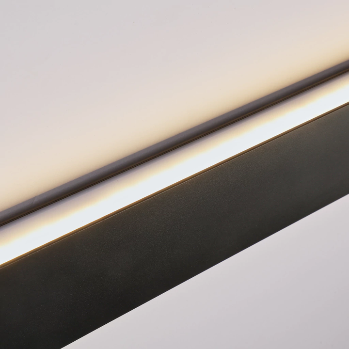 Aplique Exterior Bidireccional Momo 3 Luz Led Calida 49w Negro - Vista 2