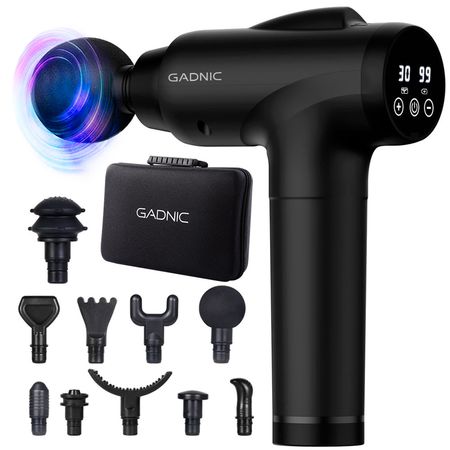 Pistola Masajeadora Muscular Gadnic Inalámbrica 