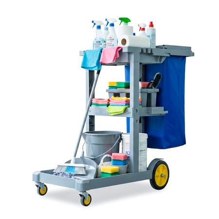 Carro de Limpieza Gadnic CAR1 Con Bolsa Multiservicio 