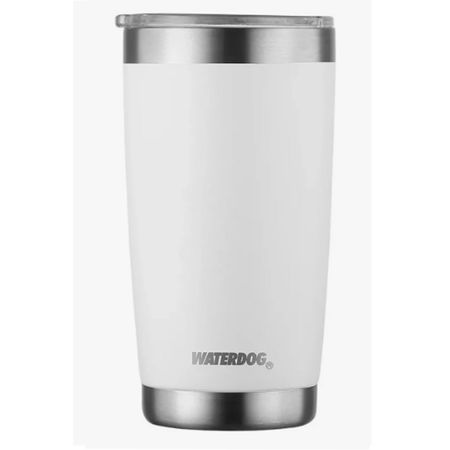 Vaso Con Destapador Waterdog Borda500wh Blanco
