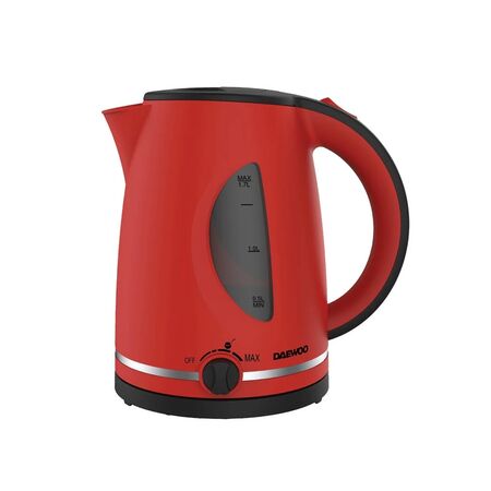 PAVA ELECTRICA DAEWOO DEK1312 2200 WTS 1.7 LTS CON CORTE MATE ROJA