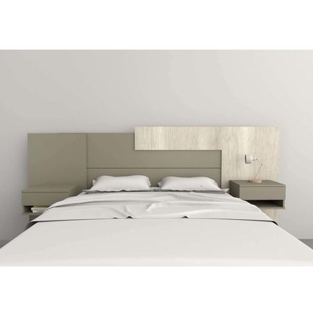 Respaldo Funcional Extensible Tables Cod: 6447 Nevado-Gris 
