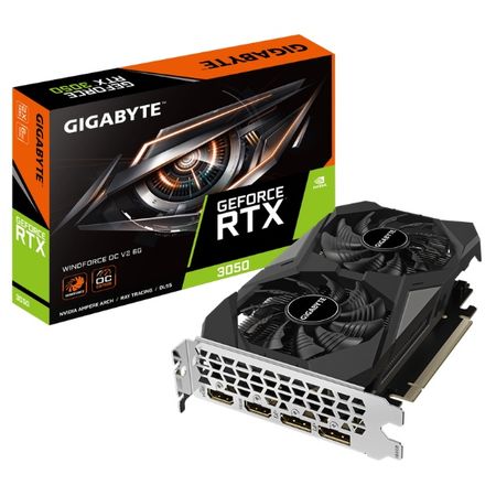 Placa de Video Gigabyte GeForce RTX 3050 OC V2 6 Gb