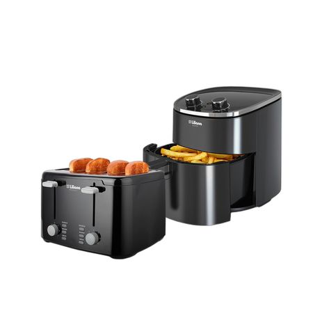 Combo Freidora Liliana AF930 1400W 3.7L + Tostadora Liliana AT924 900W