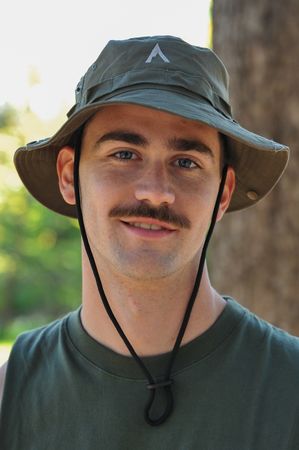 Sombrero australiano de gabardina