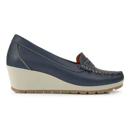 MOCASIN ROSARIO AZUL