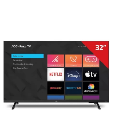 SMART TV AOC ROKU 32" 32S5135/77G