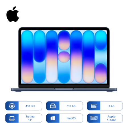 Apple Macbook Neo 2026 A18 Pro 512gb Ssd 8gb 13 Pulg Indigo