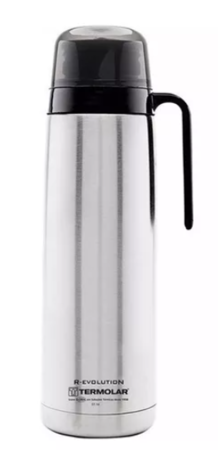Termo Termolar Revolution Acero 1lts Acero Inoxidable Matero-Acero