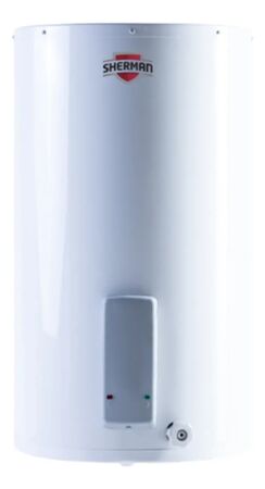 Termotanque Sherman 85L Electrico conexion inferior de Colgar TECC085ESHK2