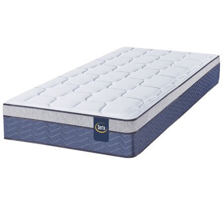 Colchon Serta Florida Pocket Firm 1 plaza y media 90x190x26cm Resortes Con Europillow Soft