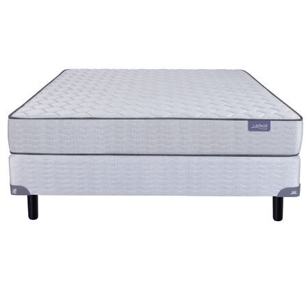 Colchon y Sommier Inducol Vinson 2 Plazas 130x190x20cm Espuma de Alta Densidad Extra Firme