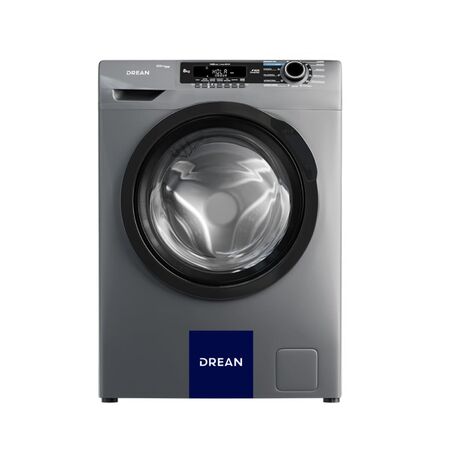Lavarropas Automatico Drean LCFDR0814SG0 Ecoinverter 8Kg Gris