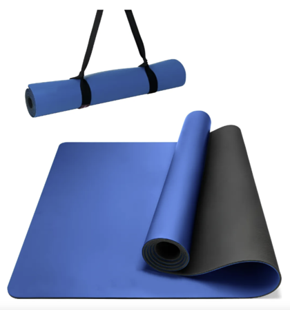 Mat colchoneta yoga caucho PU 4 mm + KIT DE REGALO