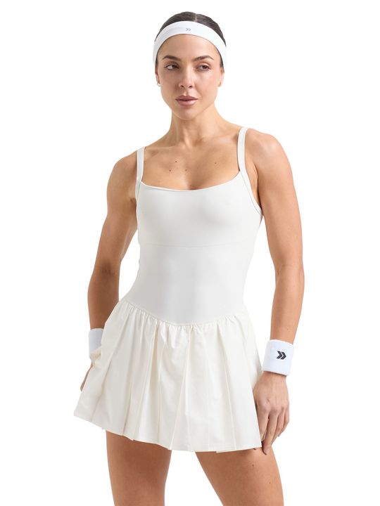 Vestido Atomik Court Mujer Tenis Blanco - Vista 1