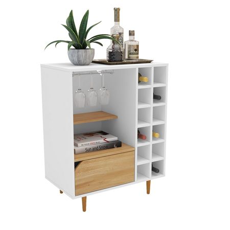 Mueble Bar Bodega Vinos Vajillero MDP MDF de 15mm Mix Match