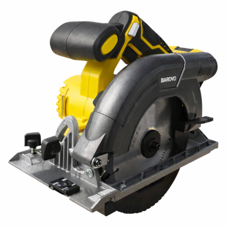 Sierra Circular Barovo Inalámbrica 20v Ionmax 60hz Amarillo Amarillo 60