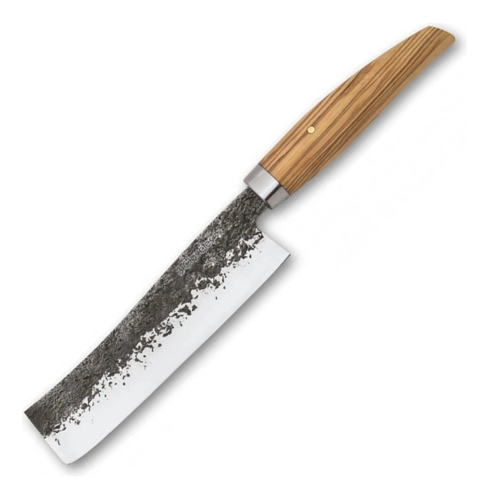 Cuchillo Usuba 3 Claveles 1068 Acero Inoxidable Takumi 18 Cm Marrón - Vista 1
