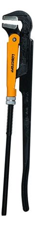 Llave Para Caño 2 L3404 Lusqtoff Apertura Mordaza 25mm Naranja/negro