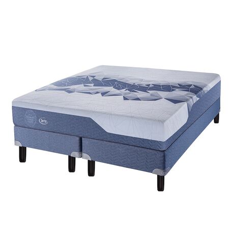 Colchon Sommier Serta Luisiana Resortes 200X200