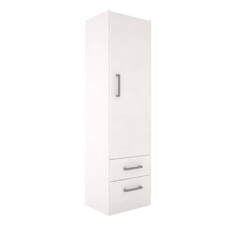 MULTIFUNCION C/PATAS ORLANDI BL 406 BAHIA - BLANCO, 1 PUERTA, 2 ESTANTES, 2 CAJONES