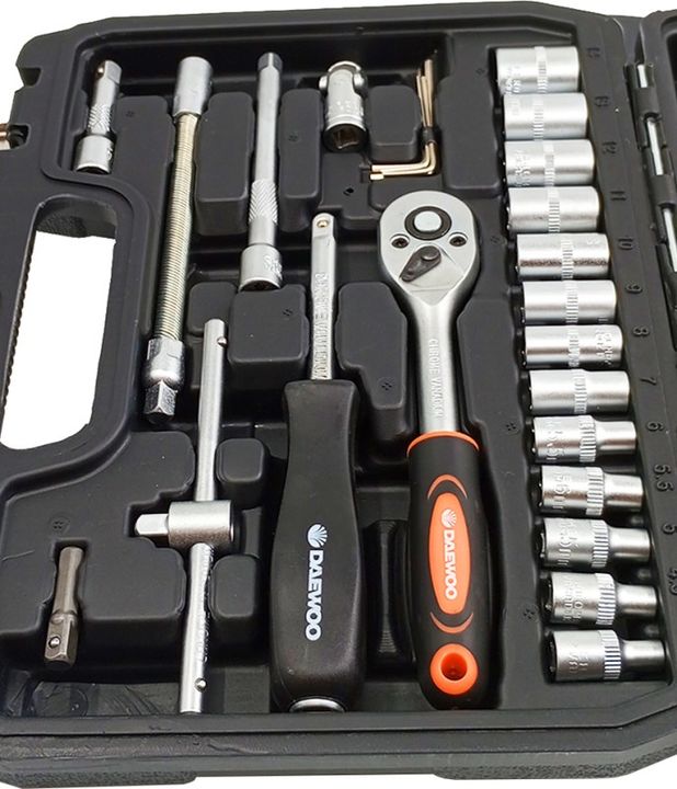 Set Llaves Tubo Daewoo 46 Piezas Dws46B - Vista 3