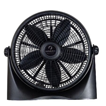 Ventilador Turbo Indeplas Iv-16 Negro
