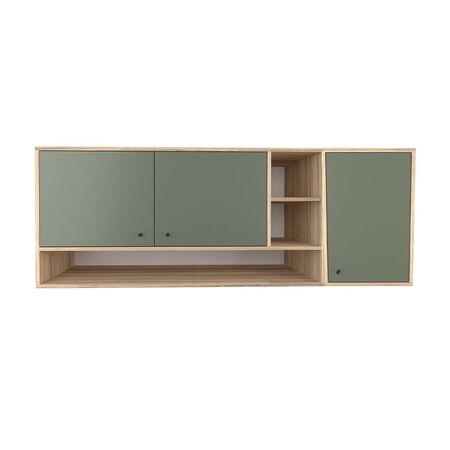 ALACENA DE COCINA MODERNA DE 1.60 VERDE JOUMELA