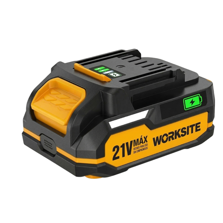 Batería Lithium Ion 21v 4.0ah De 15 Celdas Worksite