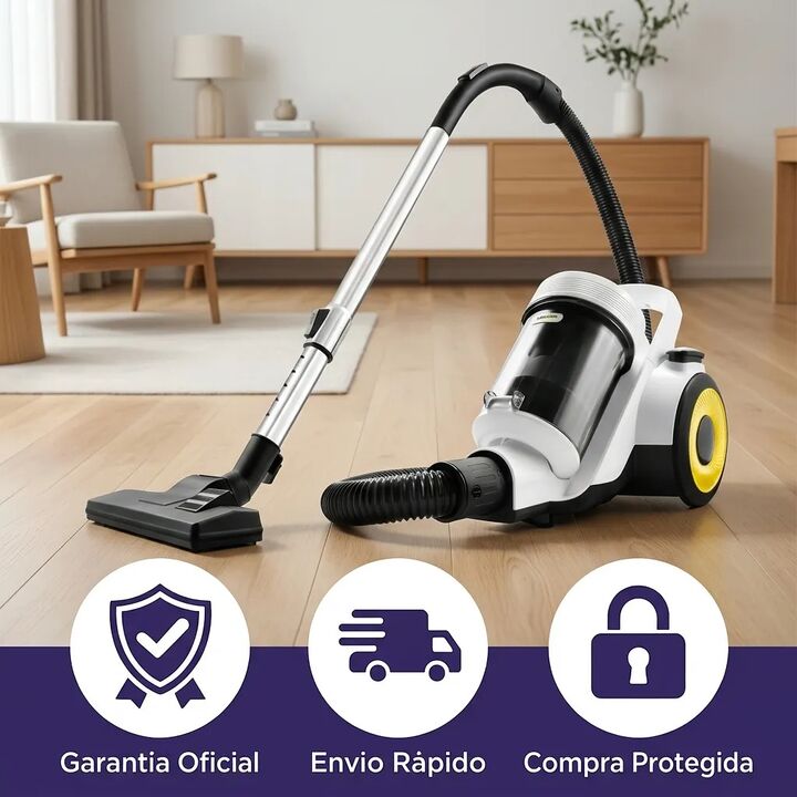Aspiradora Karcher Vcl 3 Cyclonic 1.5 Litros 1000w Sin Bolsa - Vista 7