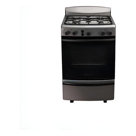 Cocina Multigas Orbis 958ac4m Acero Inox De 4 Hornallas Gris Oscuro