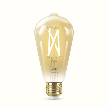 Lampara Led Wiz Wifi Filamento Edison Ambar E27 6.7W