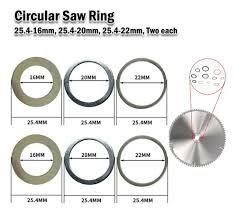 Anillos Reductores Einhell para Sierra Circular de 20mm a 16mm