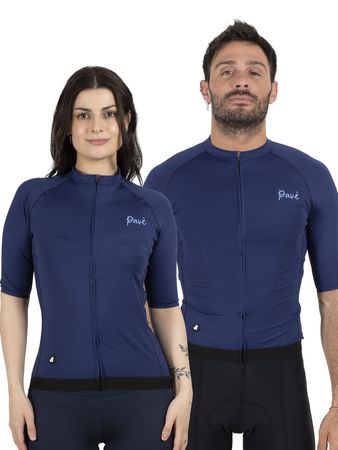 Jersey Pavé Smooth Unisex Ciclismo Azul