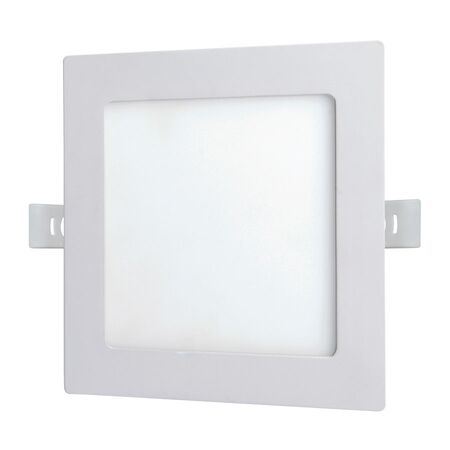 Plafon Led Etheos Embutir Cuadrado 6 W Frio