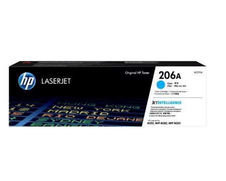 Toner HP 206A Cyan LaserJet Cartridge