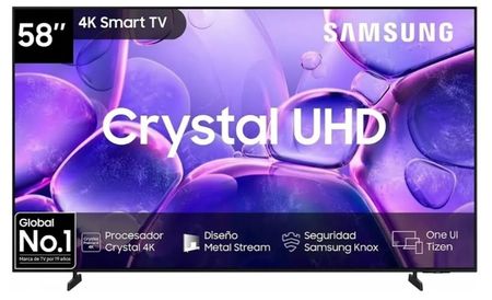 SMART TV SAMSUNG CRYSTAL 58" UHD 4K 50 Hz
