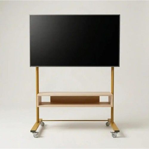 Rack TV Movil DS Home Ocre - Vista 1