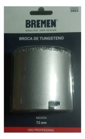 Broca Mecha Tungsteno Bremen 73mm