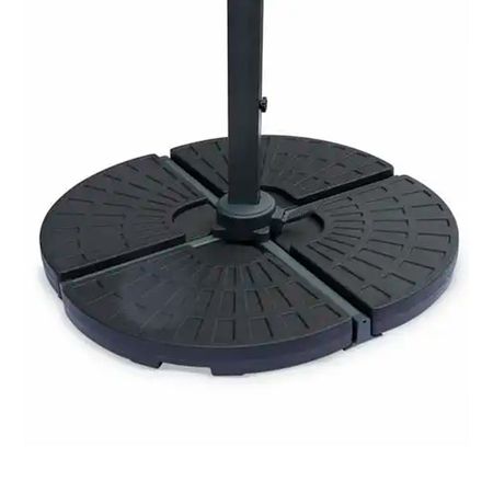 BASE GK-BSL PARA PARASOL GLUCK DE 3MTS NEGRA