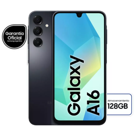 Celular Samsung Galaxy A16 128GB Negro SM-A165MZKMARO