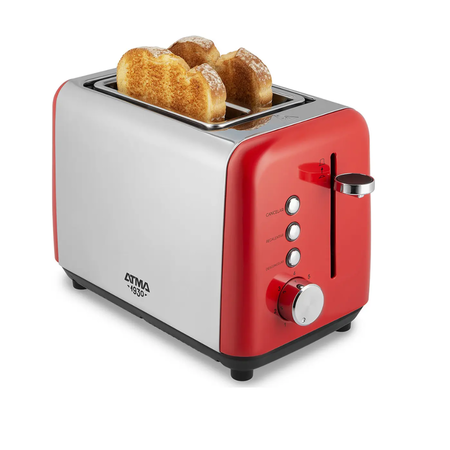tostadora vintage atma 7 niveles toat21vrp