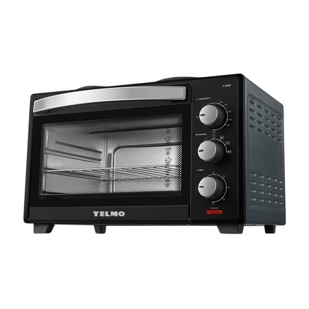 Horno Electrico Yelmo Doble anafe superior 45lts 1600W Bandeja y Temporizador YL45AN