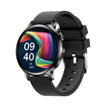 Reloj Smartwatch Kassel Sw2405 Elegante Salud Bt Android Ios - Negro
