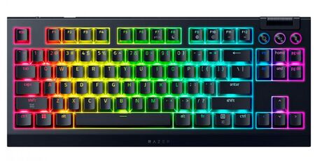 Teclado Gamer Razer Blackwidow V4 TKL Hyperspeed Wirelless + BT Espanol